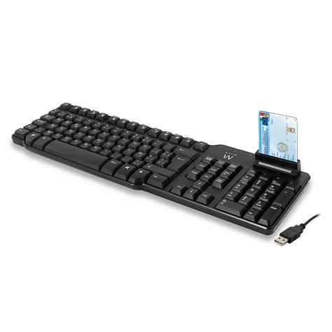 usb smart card reader keyboard